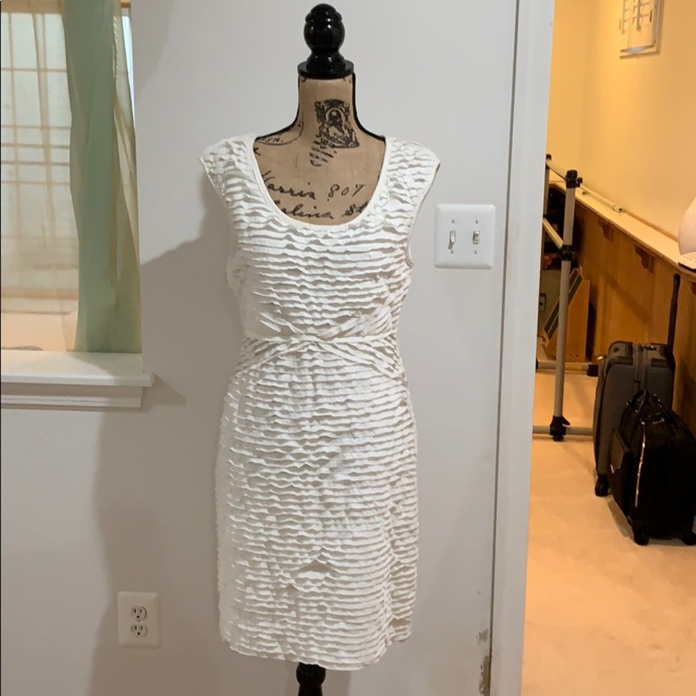 Winter white dress